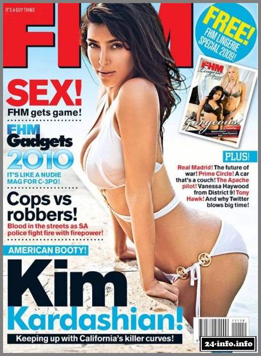 Голая звезда Ким Кардашян