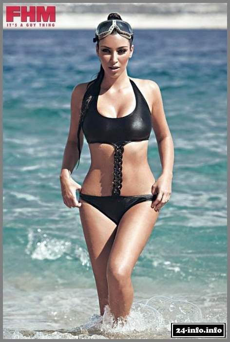 Голая звезда Ким Кардашян