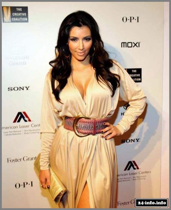 Голая звезда Ким Кардашян