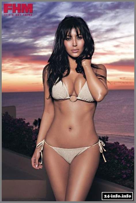 Голая звезда Ким Кардашян