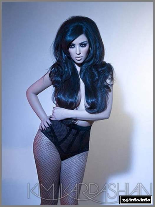 Голая звезда Ким Кардашян