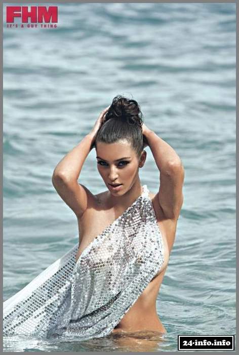 Голая звезда Ким Кардашян