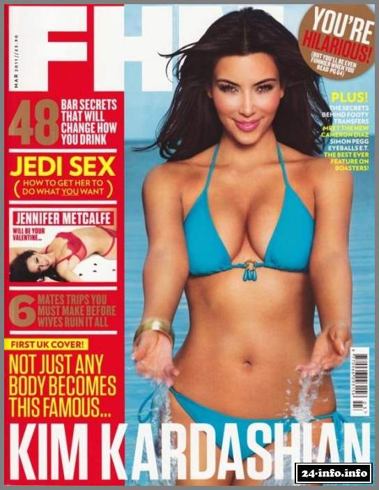 Голая звезда Ким Кардашян