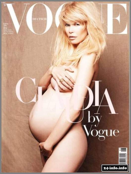 Голая звезда Клаудия Шиффер