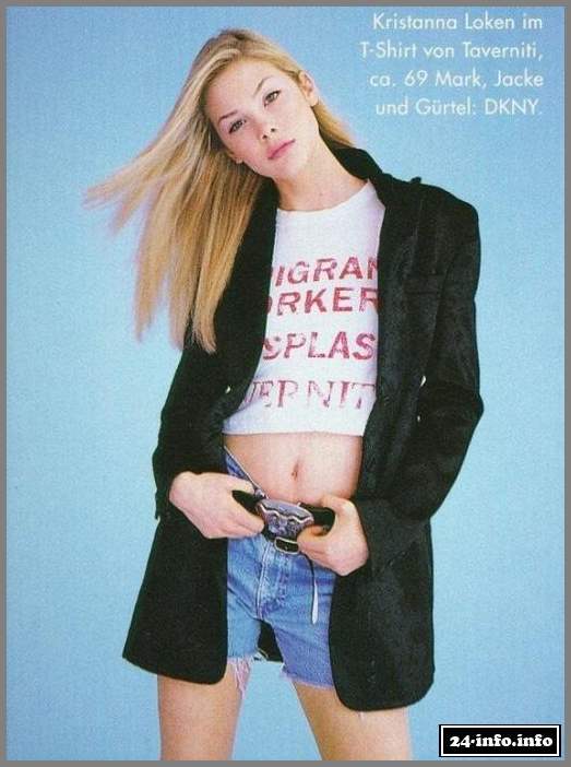 Голая звезда Кристанна Локен