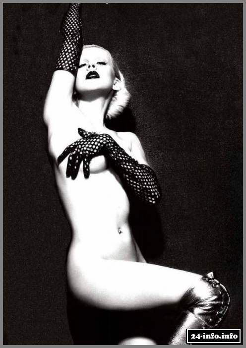 Голая звезда Кристина Агилера