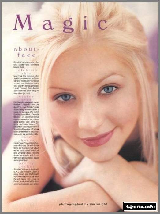 Голая звезда Кристина Агилера