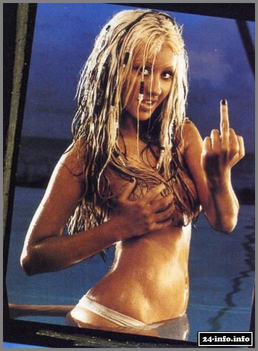 Голая звезда Кристина Агилера