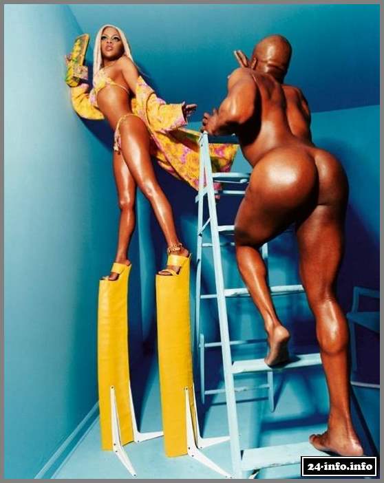 Голая звезда Лил Ким