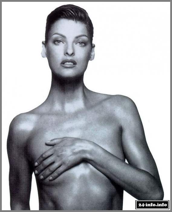 Голая звезда Линда Евангелиста