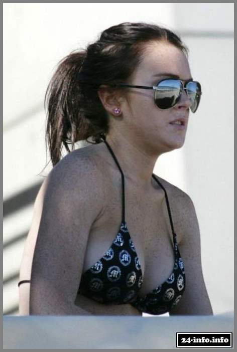 Голая звезда Линдси Лохан