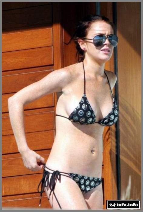 Голая звезда Линдси Лохан