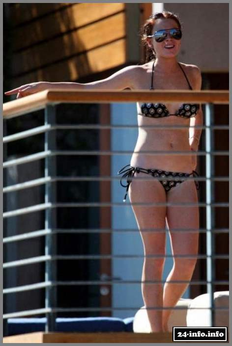 Голая звезда Линдси Лохан