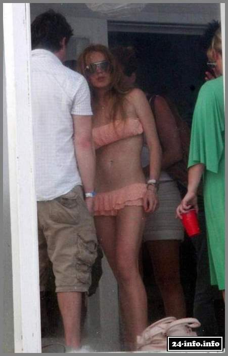 Голая звезда Линдси Лохан