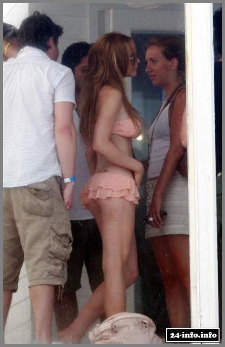 Голая звезда Линдси Лохан