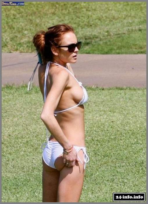 Голая звезда Линдси Лохан