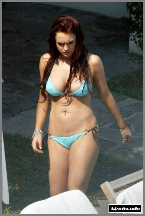 Голая звезда Линдси Лохан