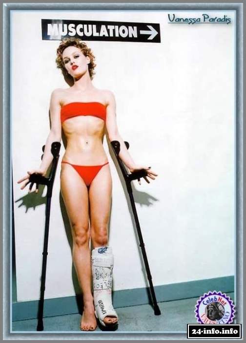Голая звезда Ванесса Паради