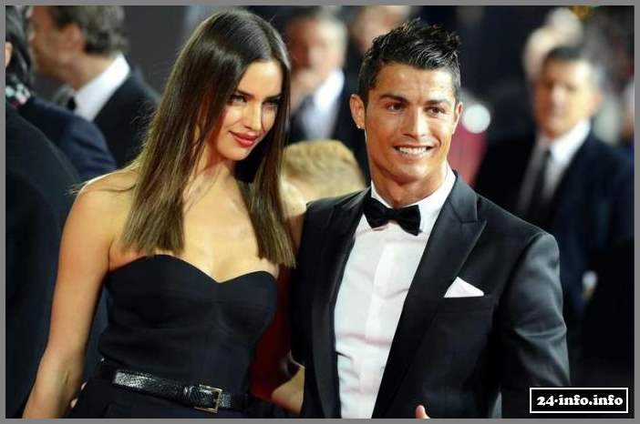 Ирина Шейк "поддержала" Роналду на матче ЛЧ