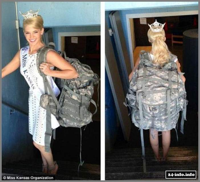 Необычная участница конкурса Мисс Америка (9 фото)