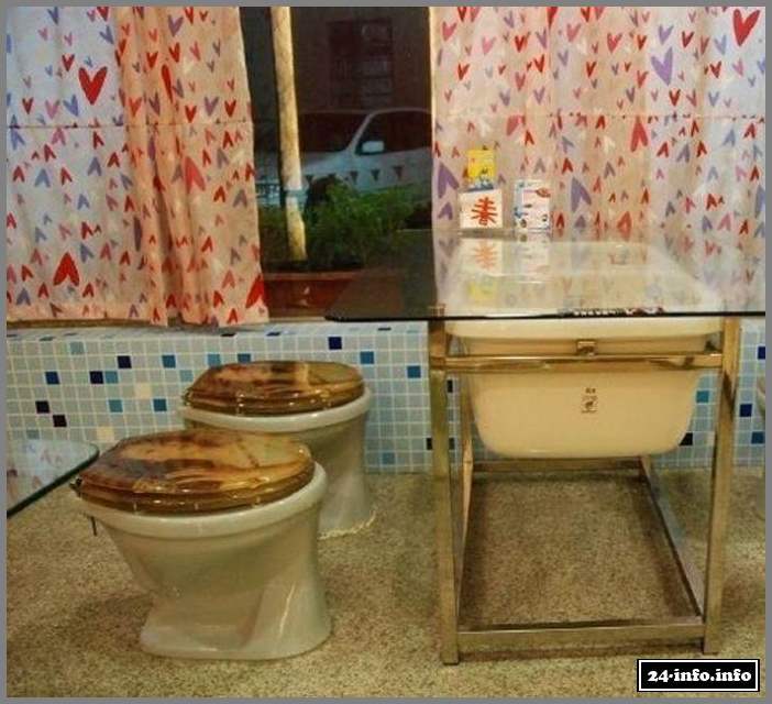 Необычный ресторан-туалет в Китае (25 фото)