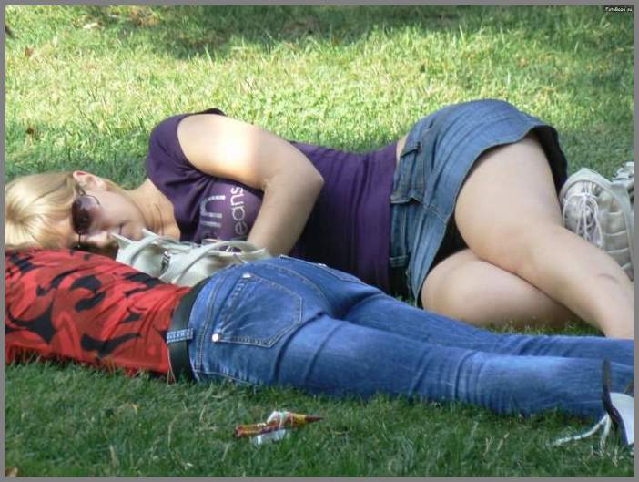 Любительские кадры над пьяной чиксой