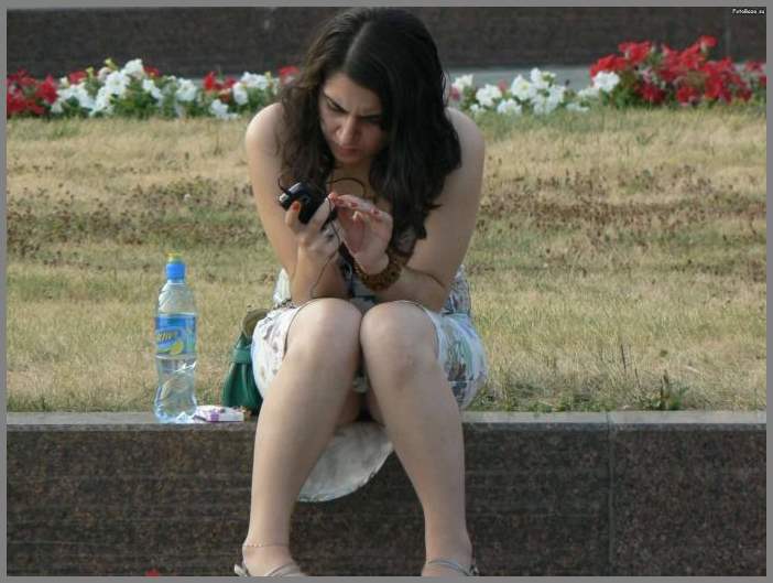 Подсмотренное на природе (трусы, жопы, передки)