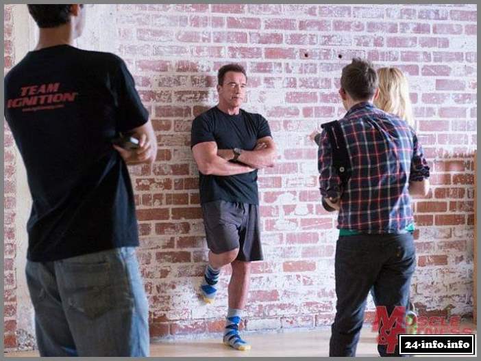 Арнольд Шварценеггер в отличной форме!