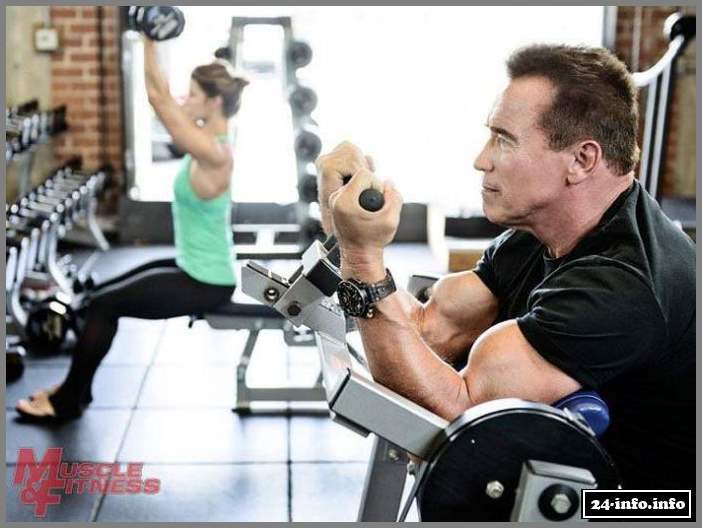 Арнольд Шварценеггер в отличной форме!