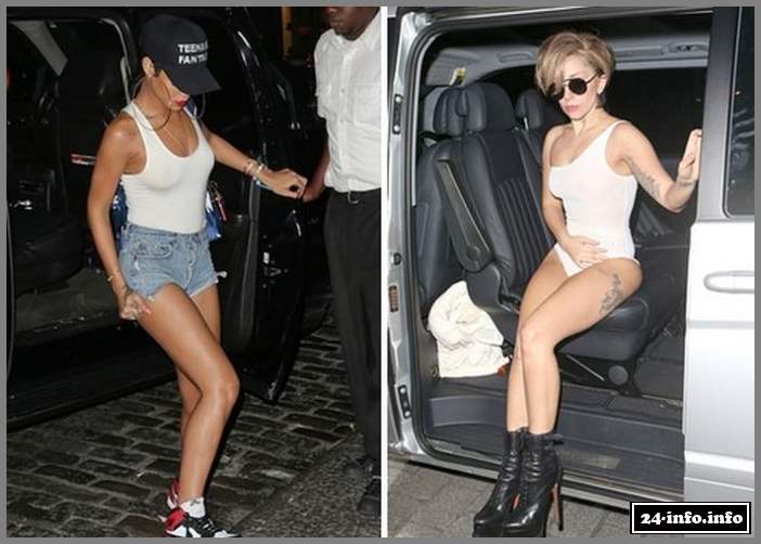 Чья грудь лучше? Рианна против Леди Гаги