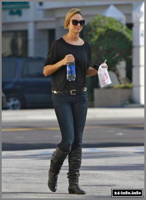 Стейси Кейблер отлично смотрится в джинсах (7 Фото)