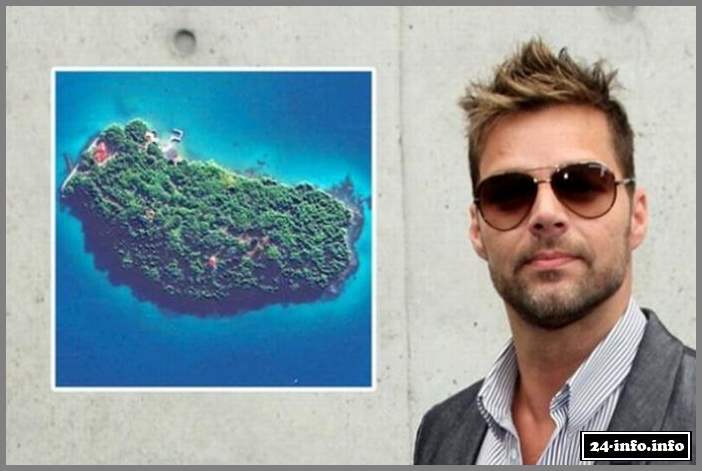 Знаменитости и их острова (27 фото)