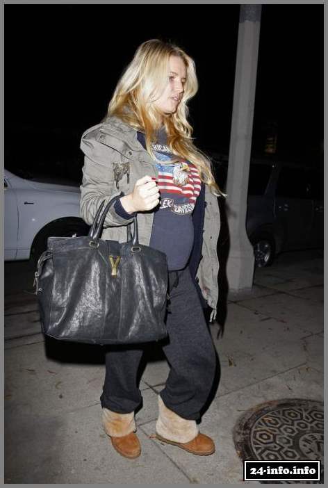 Будущая мама Джессика Симпсон (5 Фото)