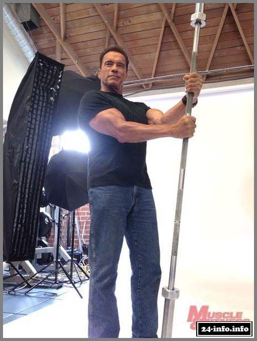 Арнольд Шварценеггер в отличной форме!