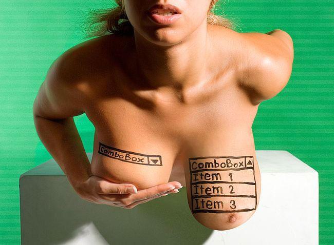 У девушки доллары в жопе - Эроприколы