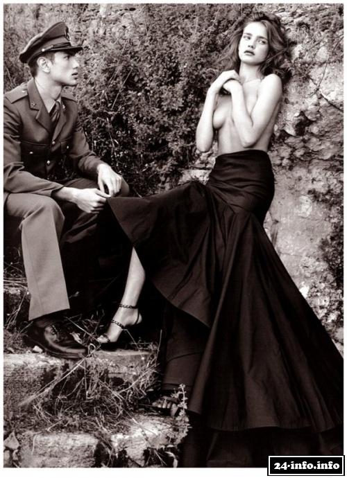 Голая Наталья Водянова (новые фото)