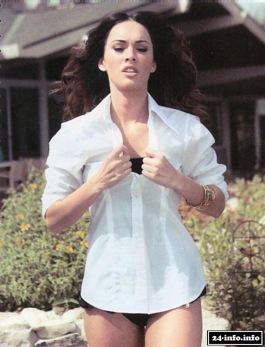 Голая звезда Меган Фокс