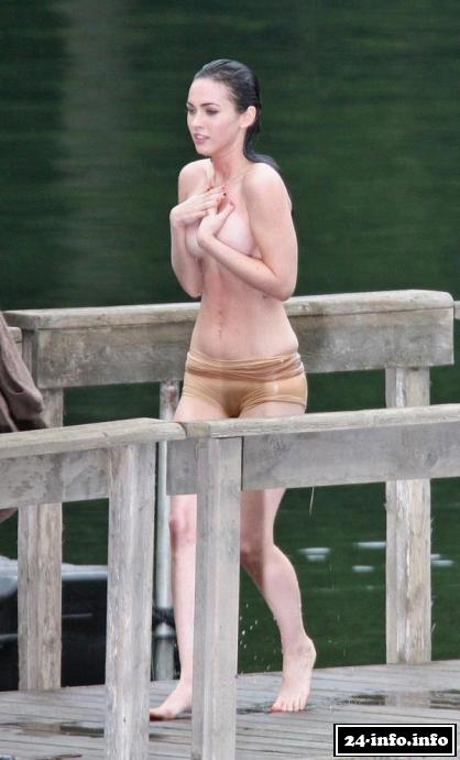 Голая звезда Меган Фокс