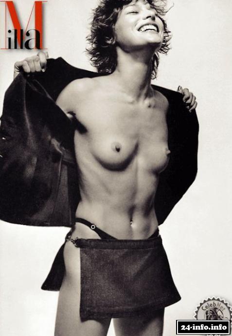 Голая звезда Мила Йовович