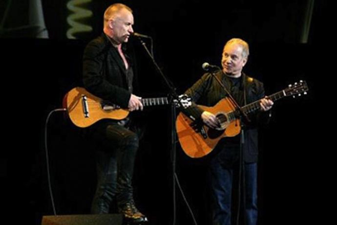 Пол Саймон и Стинг отправятся в совместное турне - Шоу бизнес