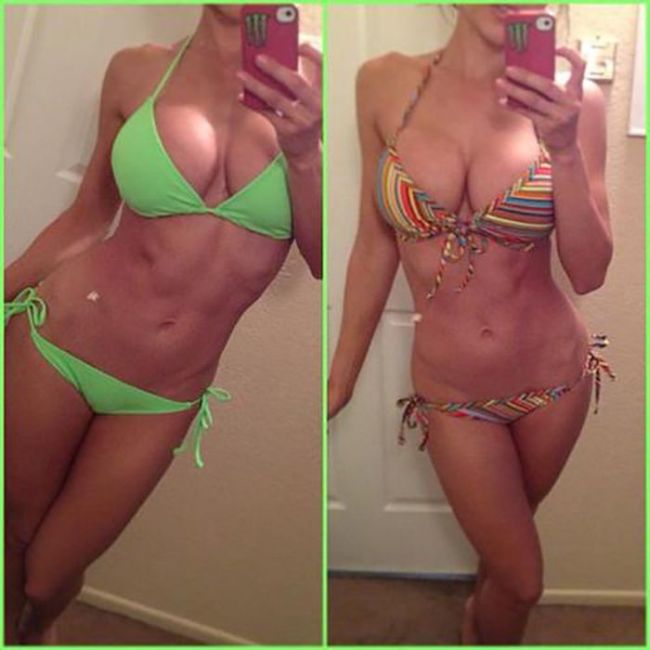 Привлекательные девушки в бикини