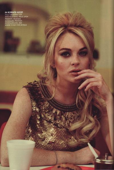 Линдси Лохан (Lindsay Lohan) — Harper's Bazaar