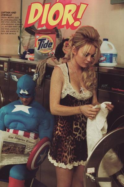 Линдси Лохан (Lindsay Lohan) — Harper's Bazaar