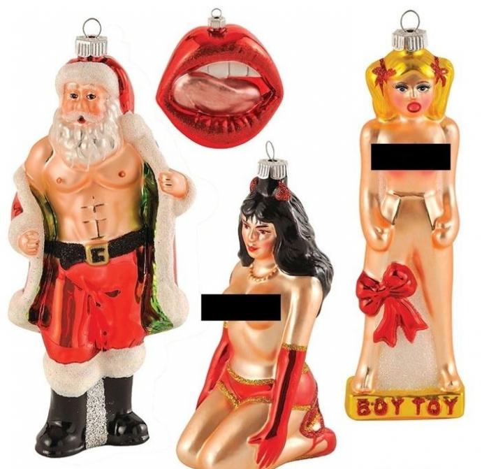 Взрослые ёлочные игрушки