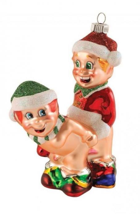 Взрослые ёлочные игрушки