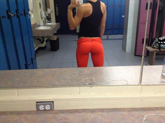 Штаны в обтяжку