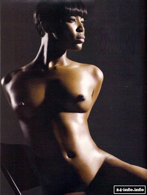 Голая звезда Наоми Кэмпбелл