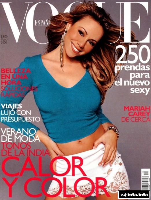 Голая звезда Мэрайя Кэри