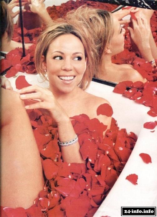 Голая звезда Мэрайя Кэри