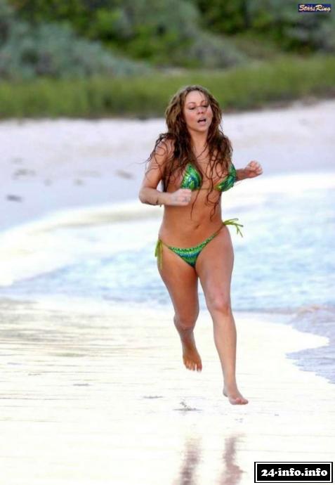 Голая звезда Мэрайя Кэри